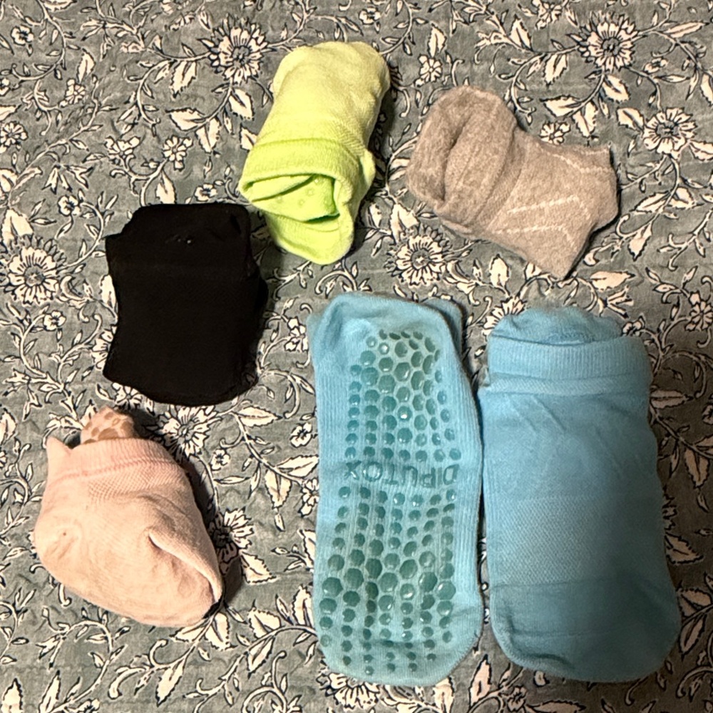 Set of Pilates socks